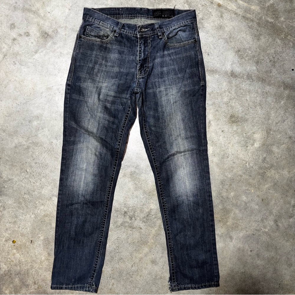 Axel Ellington Treadwell Relaxed Straight Jeans